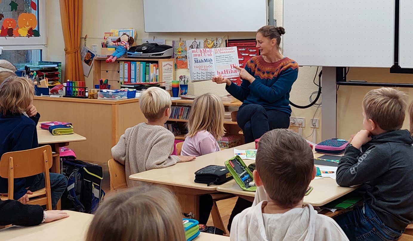 Vorlesetag 2022 Grundschule Salz
